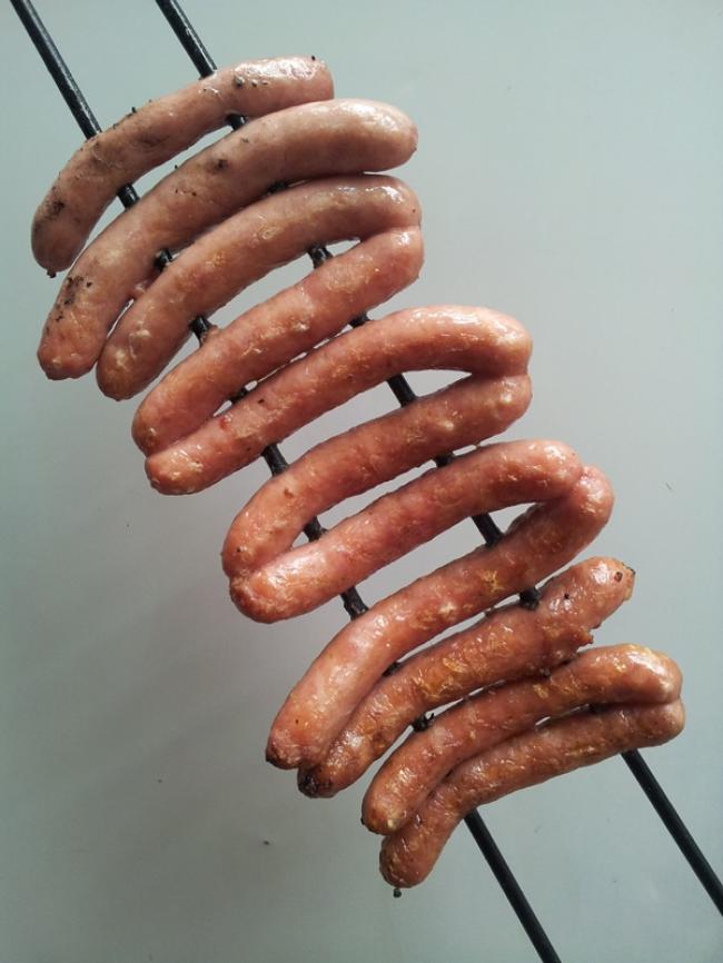 Linguiça Fina Assada